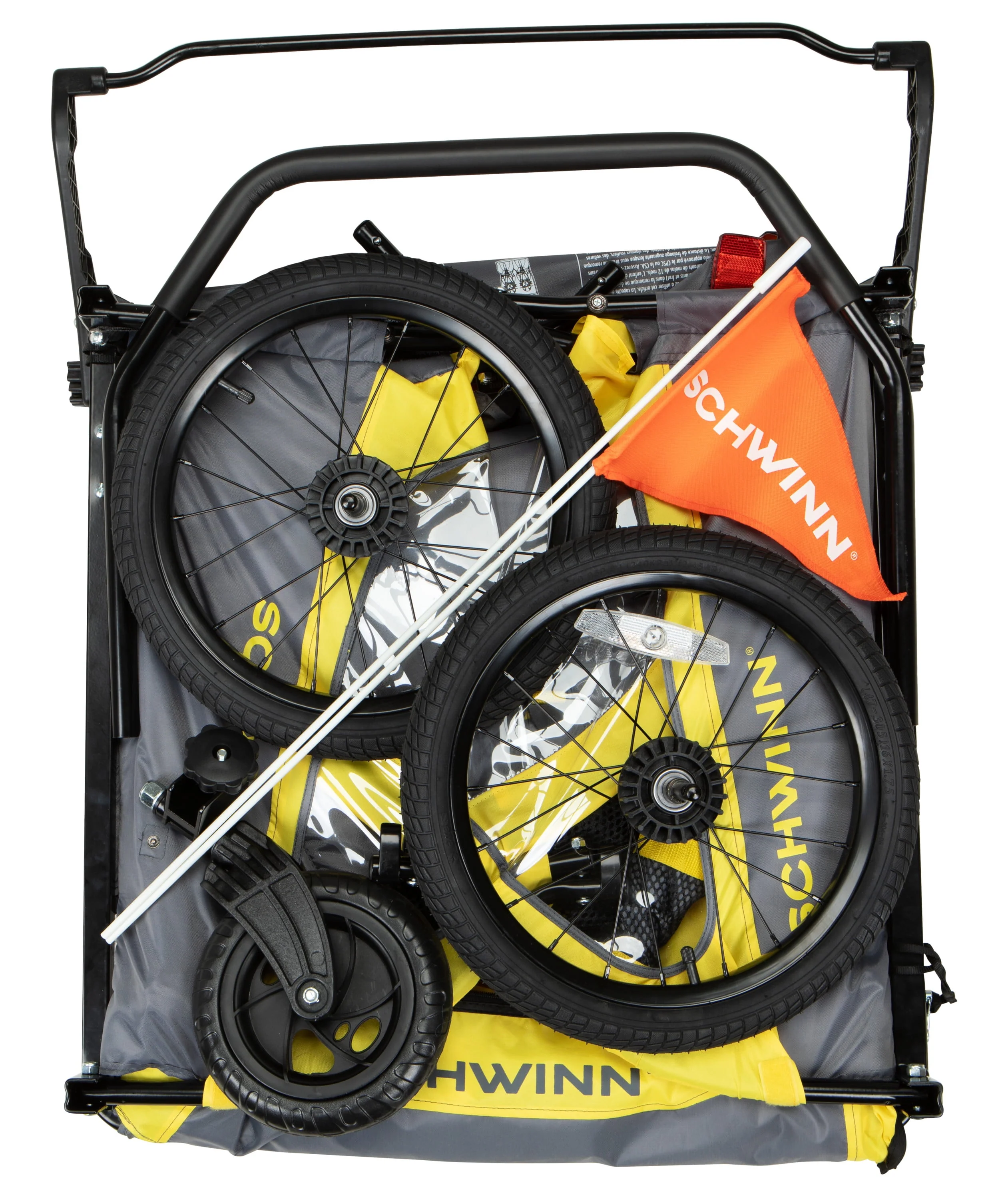 Schwinn Willow River Toddler Unisex Trailer/Stroller, Yellow
