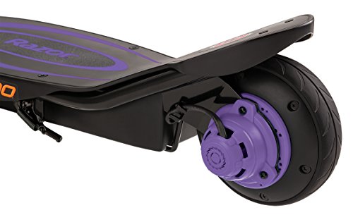Razor Power Core E100 Electric Scooter - 100w Hub Motor, 8" Air-Filled Tire, Up to 11 mph and 60 min Ride Time, for Kids Ages 8 and Up