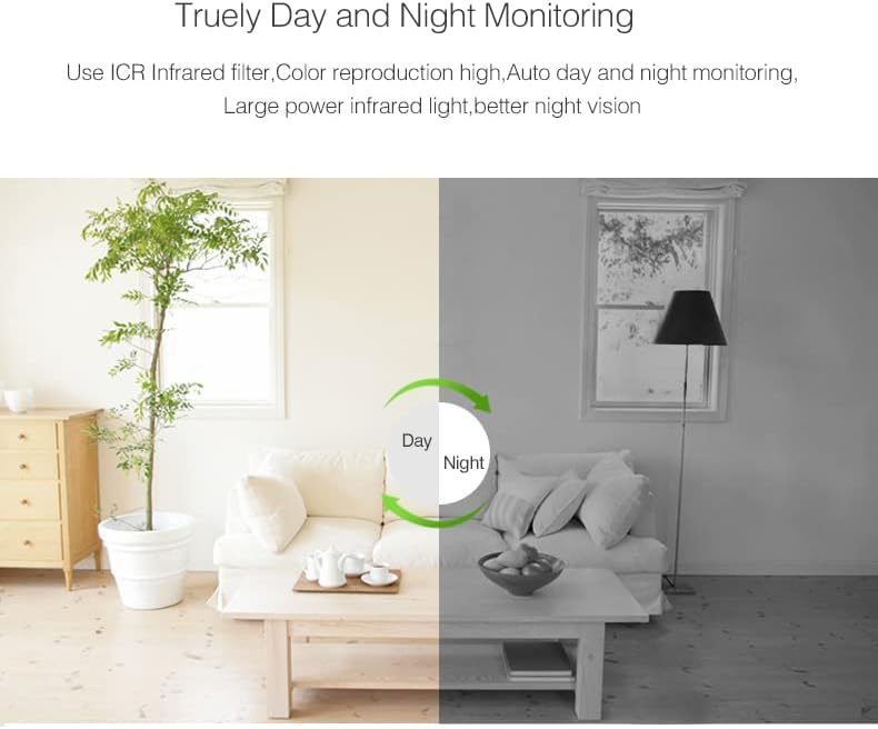 Home Security Camera System Wireless, Cameras Outdoor & Indoor with Plug & Play