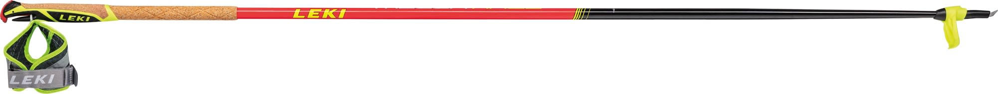 Leki Mezza Race Poles Red (Pair)