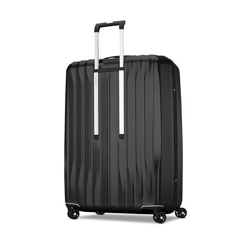 Samsonite UpLIFT 19" Lightweight Hardside Carry-On Luggage with Spinner Wheels - Expandable - Airline-Approved, Polycarbonate Hard Suitcase for Ultra Lightweight Travel - Silver Shimmer