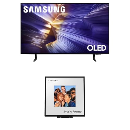 Samsung 55-Inch Class OLED S90F 4K Smart TV (2025 Model) NQ4 AI Gen3 Processor, 4K AI Upscaling Pro, OLED HDR +, Motion Xcelerator 144Hz, Samsung Vision AI, Alexa Built-in