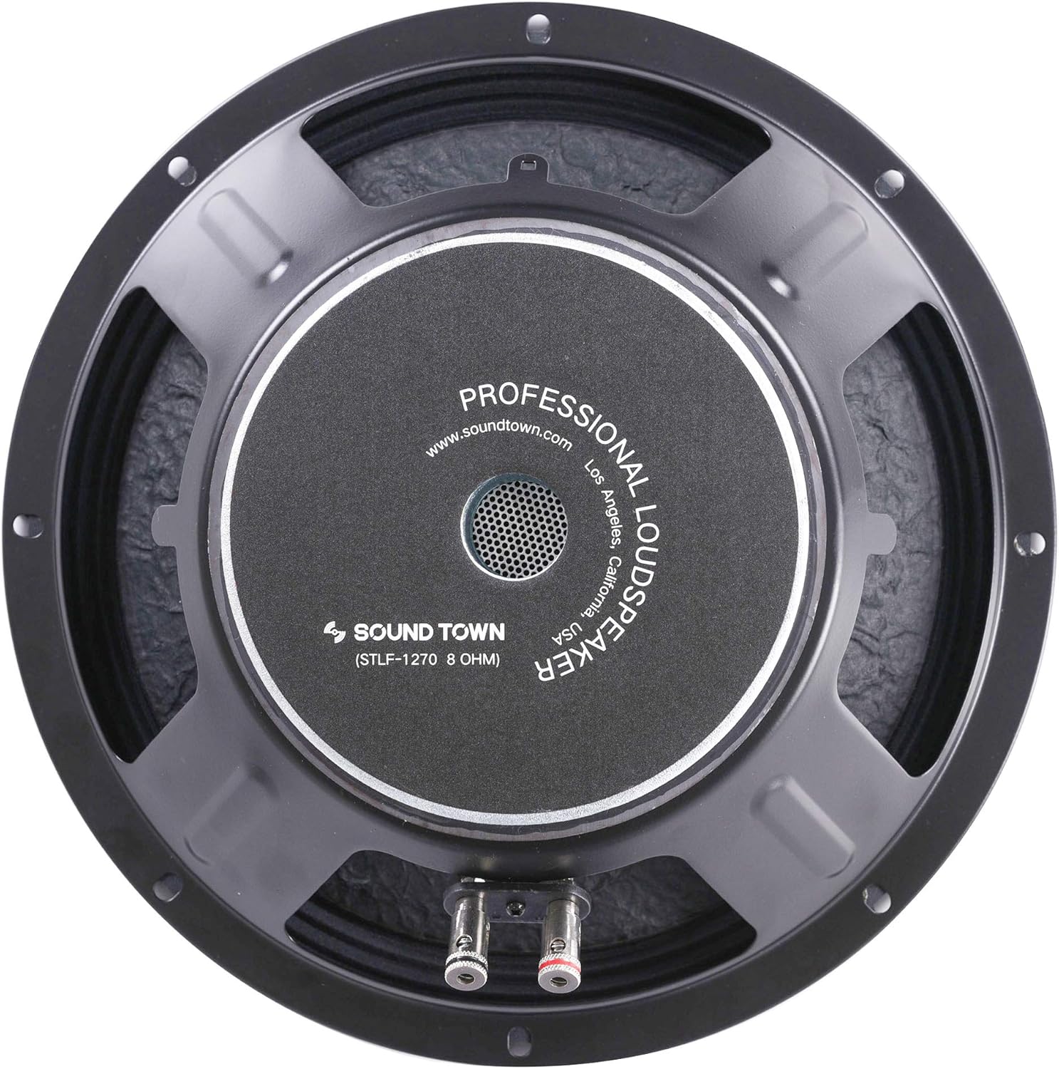 Sound Town 12" Raw Woofer Speaker, 300 Watts Pro Audio PA DJ Replacement Low Frequency Driver (STLF-1270) Pack of 2
