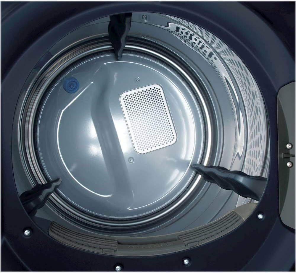 GE GFD85GSPNRS 28" Front Load Gas Dryer with 7.8 cu. ft. Capacity Stainless Steel Drum Built-in WiFi Sanitize Cycle and Damp Alert in Royal Sapphire