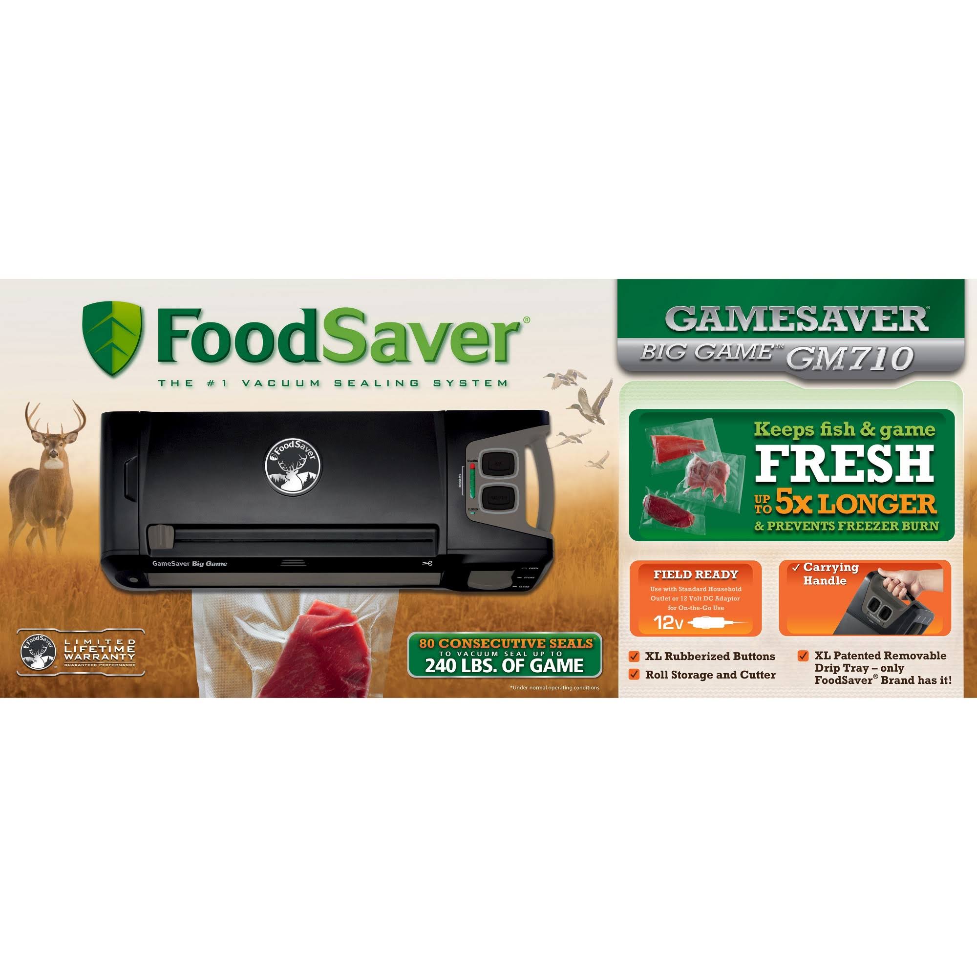 Foodsaver GameSaver Big Game GM710-000 Vacuum Sealing System