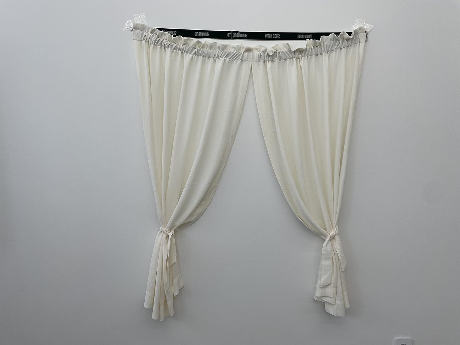 STUDIO HAMO, WEHAS/Ecru, Trunk Car Curtain,Trunk Curtain, Travel Camping Interior, Sun Shade for Car, Window Sun Shade, Privacy Curtain