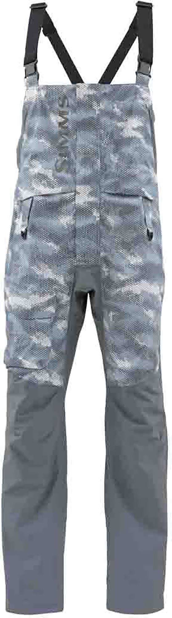 Simms Challenger Bib - S Hex Camo Storm