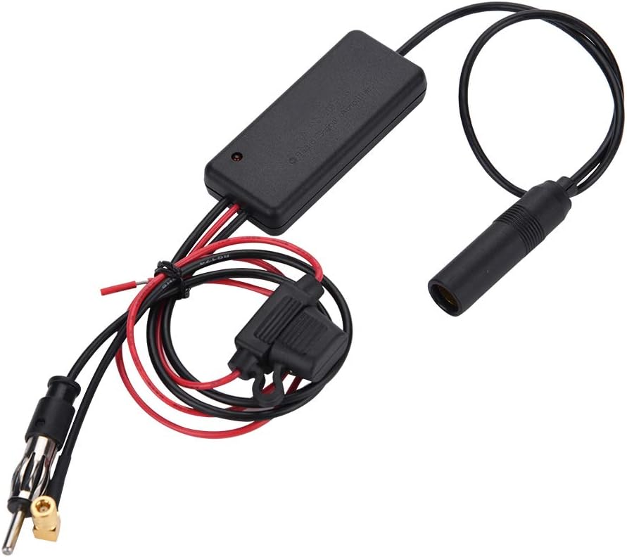 Signal Booster Amplifier AM FM Radio Aerial 26 Antenna TV Signal Amplifier DVB Car Aerial Booster