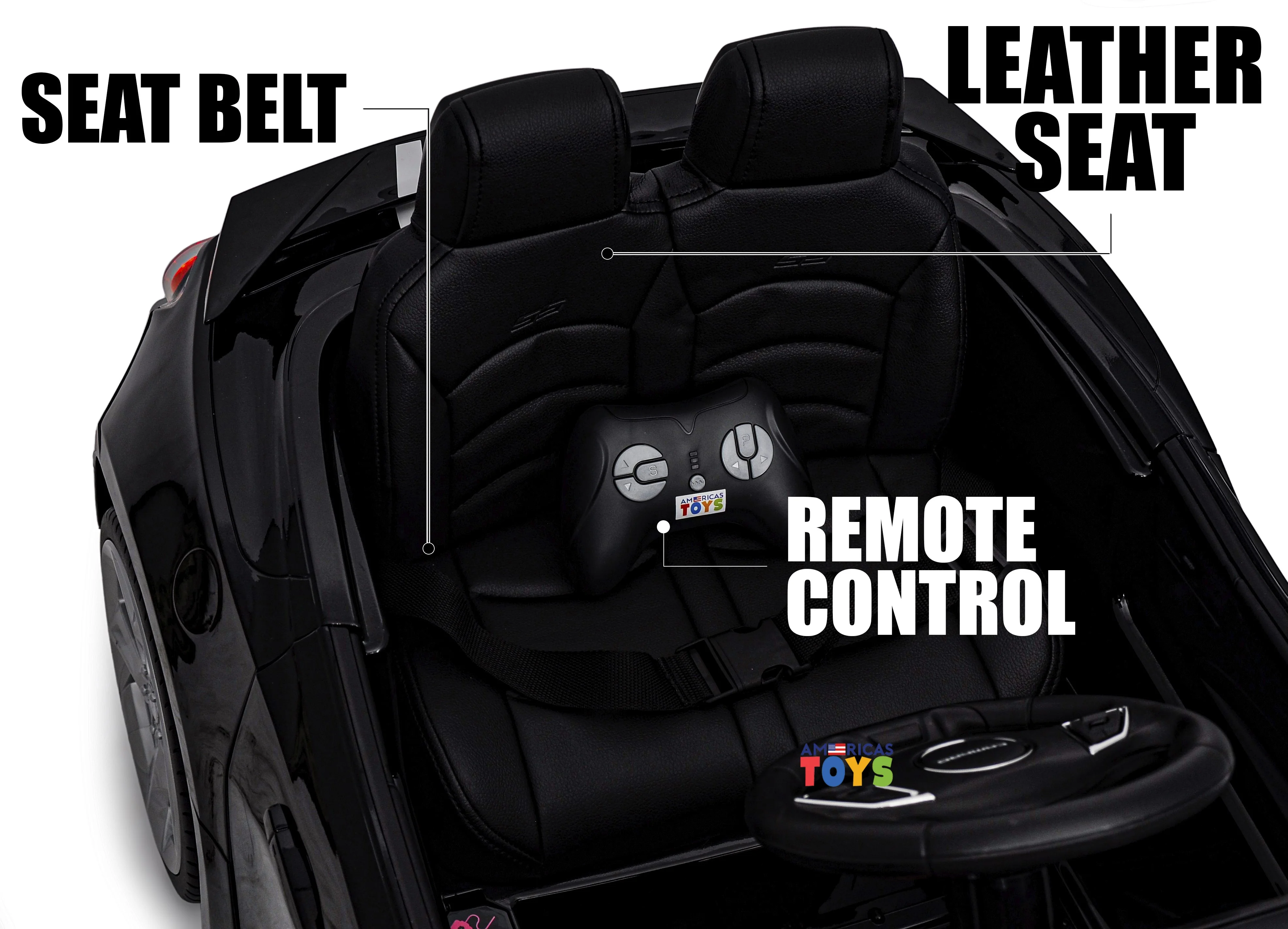 Chevrolet Camaro 12V Powered Ride on Car for Kids with Remote Control