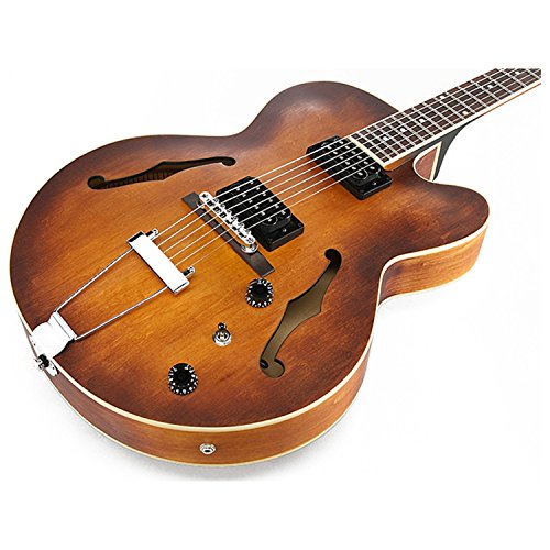 Ibanez Artcore AF55 Hollowbody Electric Guitar - Tobacco Flat