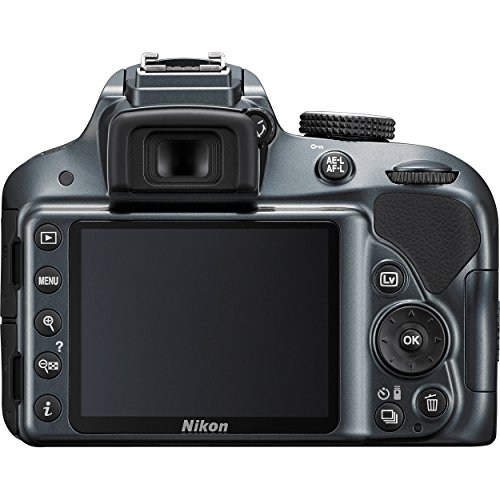 Nikon D3300 24.2 MP CMOS Digital SLR with Auto Focus-S DX NIKKOR 18-55mm f/3.5-5.6G VR II Zoom Lens (Red)