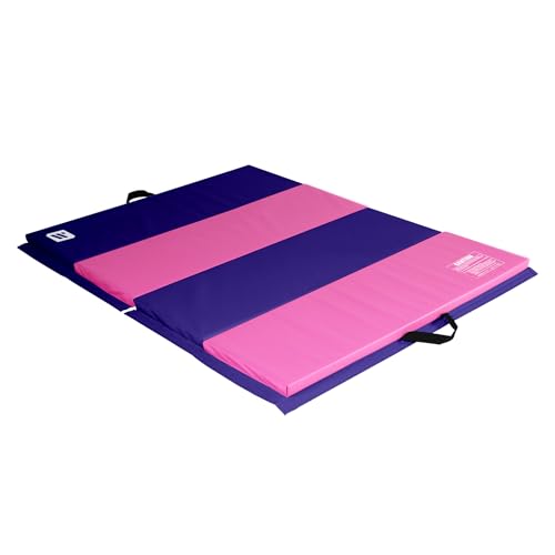 We Sell Mats - 4 ft x 6 ft x 2 - Personal Fitness & Exercise Mat for Home Workout - Lightweight and Folds for Carrying – All Purpose Gym Mat – Thick Mat for Yoga, Pilates, Stretches, Floor Exercises