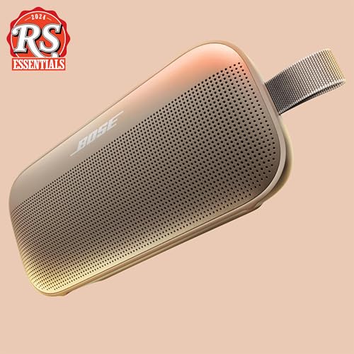 Bose SoundLink Flex Portable Bluetooth Speaker (2nd Gen), Portable Outdoor Speaker with Hi-Fi Audio, Up to 12 Hours Battery Life, Waterproof and Dustproof, Twilight Blue - Limited Edition Color