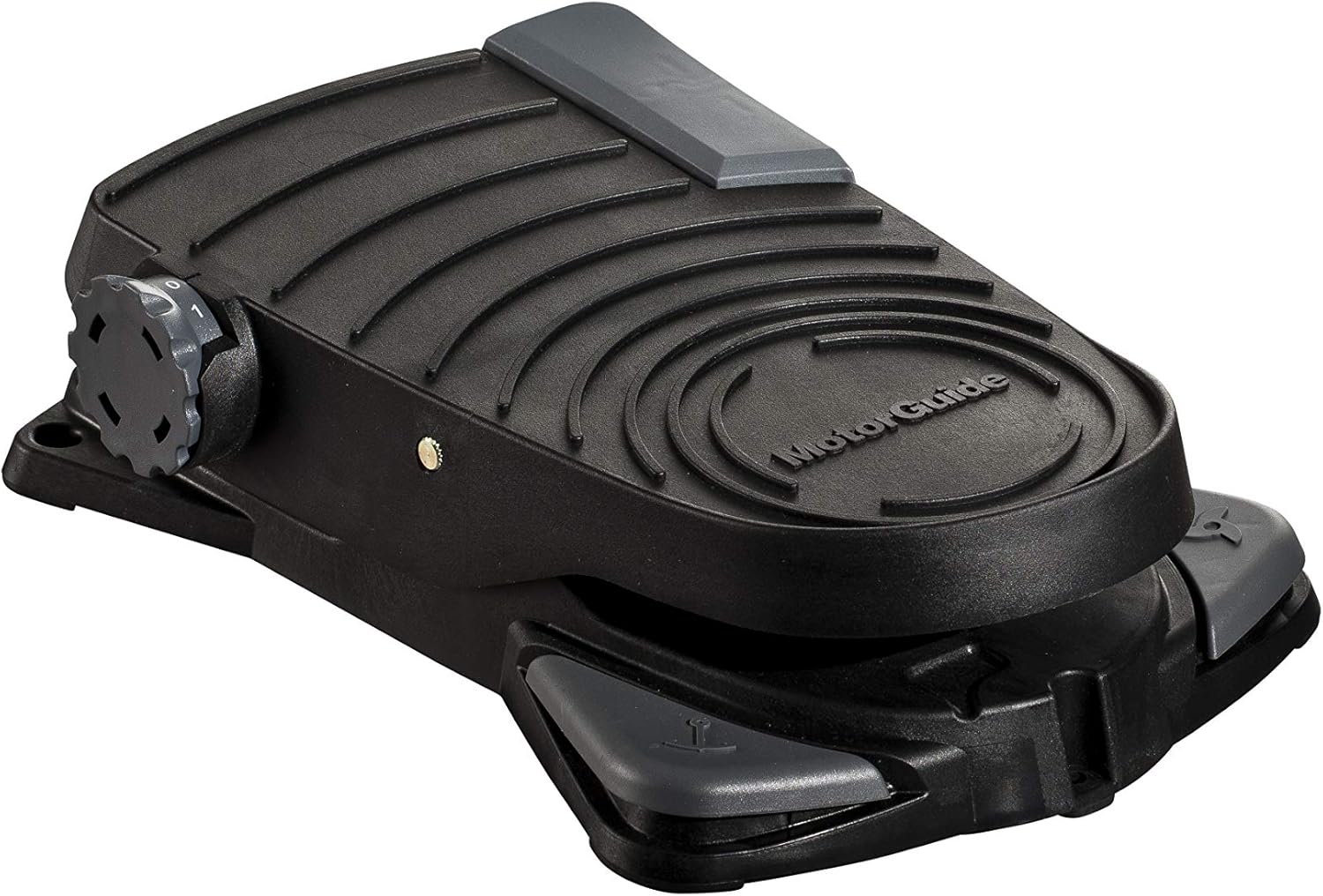 MotorGuide 8M0092069 Xi Series Wireless Foot Pedal — For Xi3 and Xi5 Series Trolling Motors — Variable Speed Control, Black