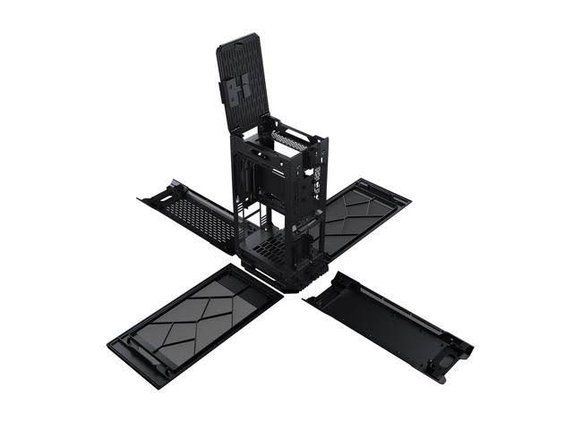 Phanteks Evolv Shift 2 Air Mini-ITX Case, Fabric Side Panels, Aluminum Panels, D-rgb, Black