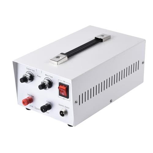 Jewelry Spots Welder for 0.1MM-0.8 MM- 110V Portable Spots Welding Machine Adjustable Welding Power| Jewelry Welder Spots Welder Pulse Argons Arc Jewelry Welder Jewelry Spots Welding Tool