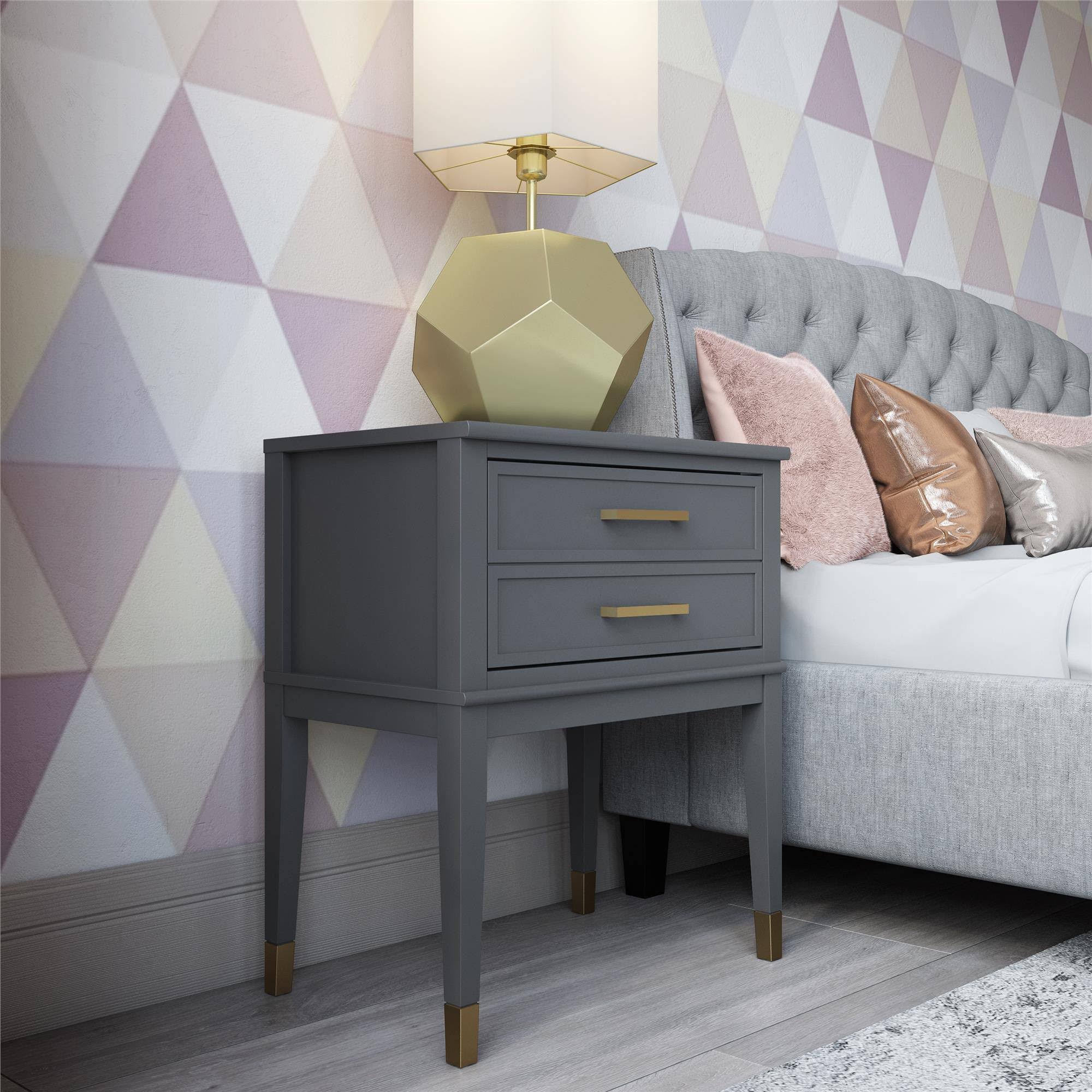CosmoLiving Westerleigh End Table, Gray