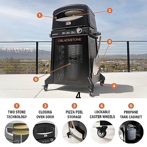 Blackstone 6825 Pizza Oven, Black