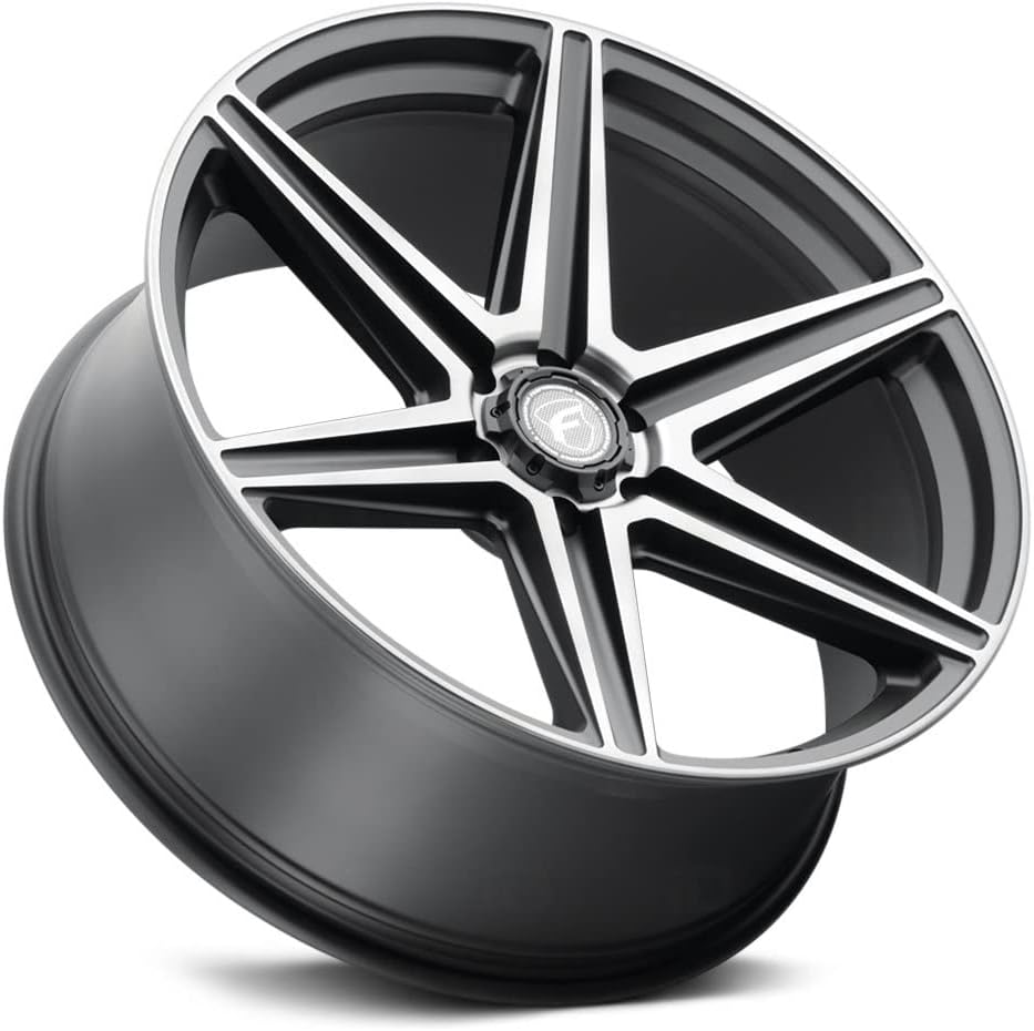 Forgestar X6 Custom Wheel - 24x10, 25 Offset, 6x135 Bolt Pattern, 87.1mm Hub - Satin Black Machined DDT Rim