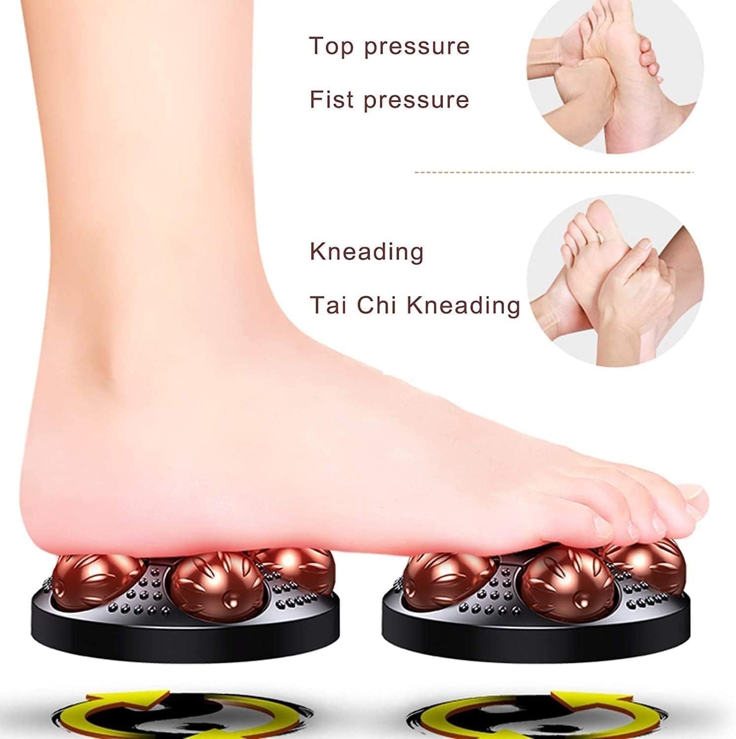 Foot Spa Bath Massager, Foot Spa Bath Massager with Heat, Bubble Jets and 6 Electric Long Massage Rollers, Pedicure Stone Soak Tub Home Bucket Heating Foot shiatsu-spa Machine Relax Foot Pressure