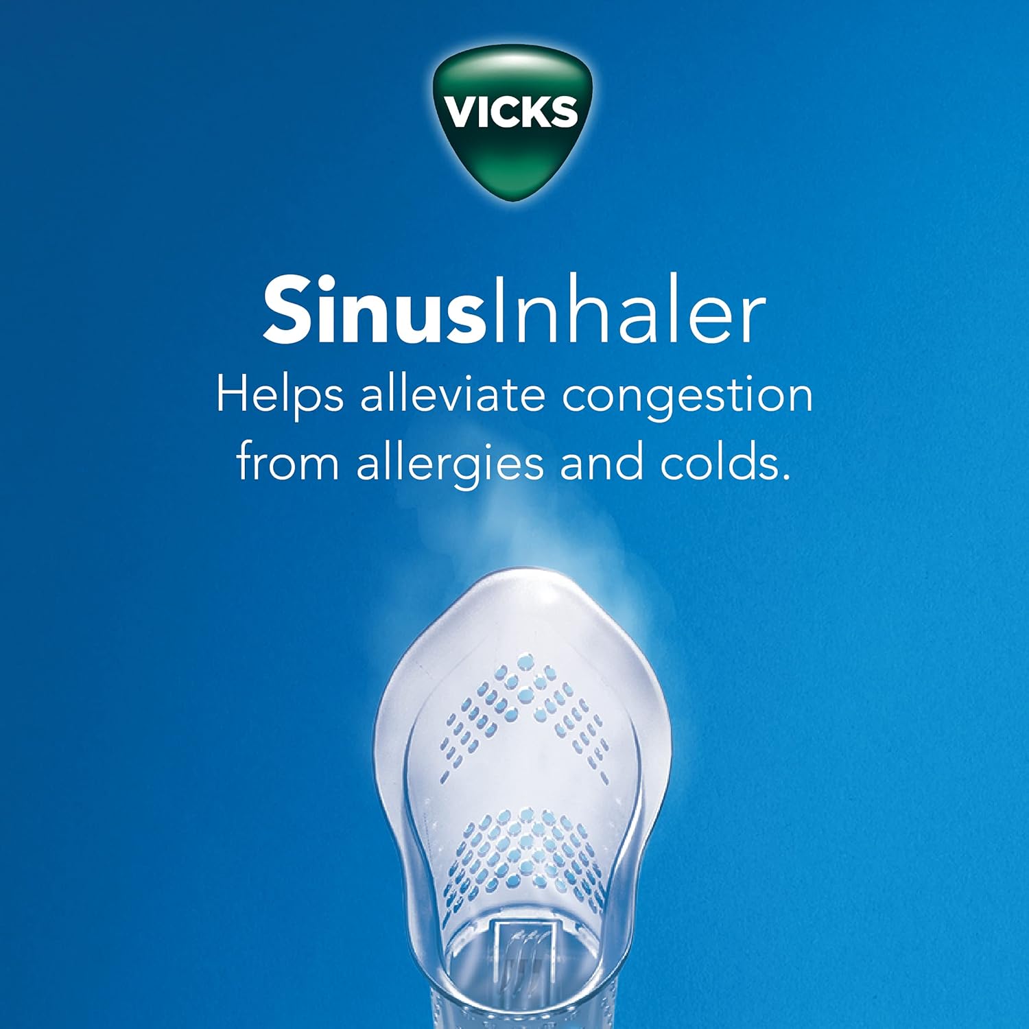 Vicks Personal Sinus&nbsp;Steam Inhaler&nbsp;with Soft Face Mask &ndash;&nbsp;Face Humidifier&nbsp;with Targeted Steam Relief Aids with Sinus Problems, Congestion and Cough