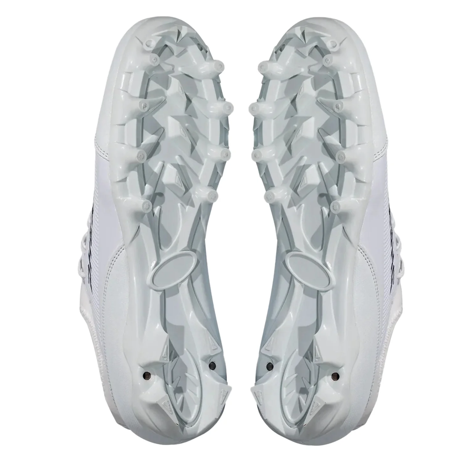 Velocity 3.0: Football Cleats - White - Curated Treasures Market