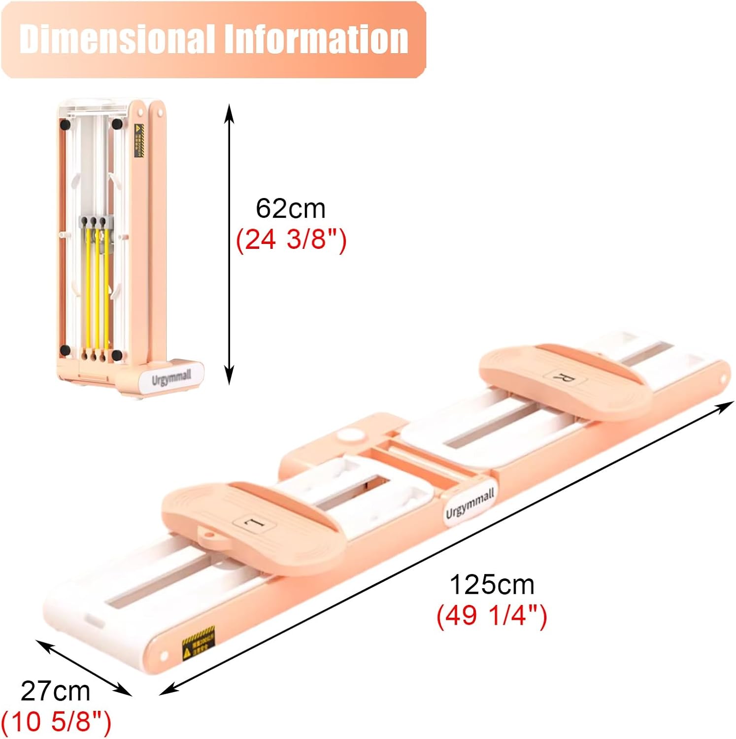 Indoor Leg Exercise Equipment Machine for Blood Circulation, 2 in 1 Ski Exercise Machine Strength Training Leg Machine, Foldable Slimmer