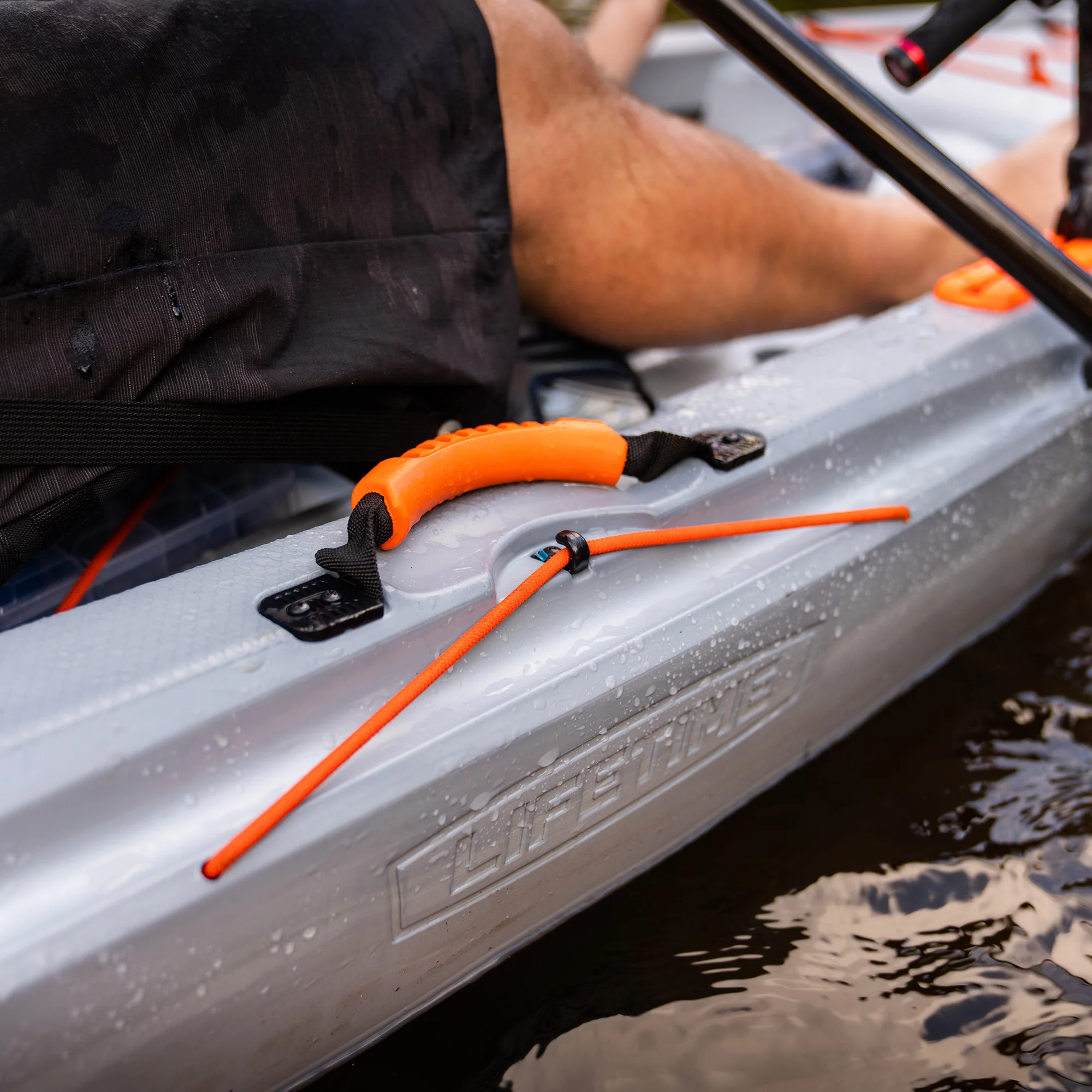 Lifetime Tamarack Pro 123 inch Sit-on-Top Kayak, Eclipse Fusion (91058)