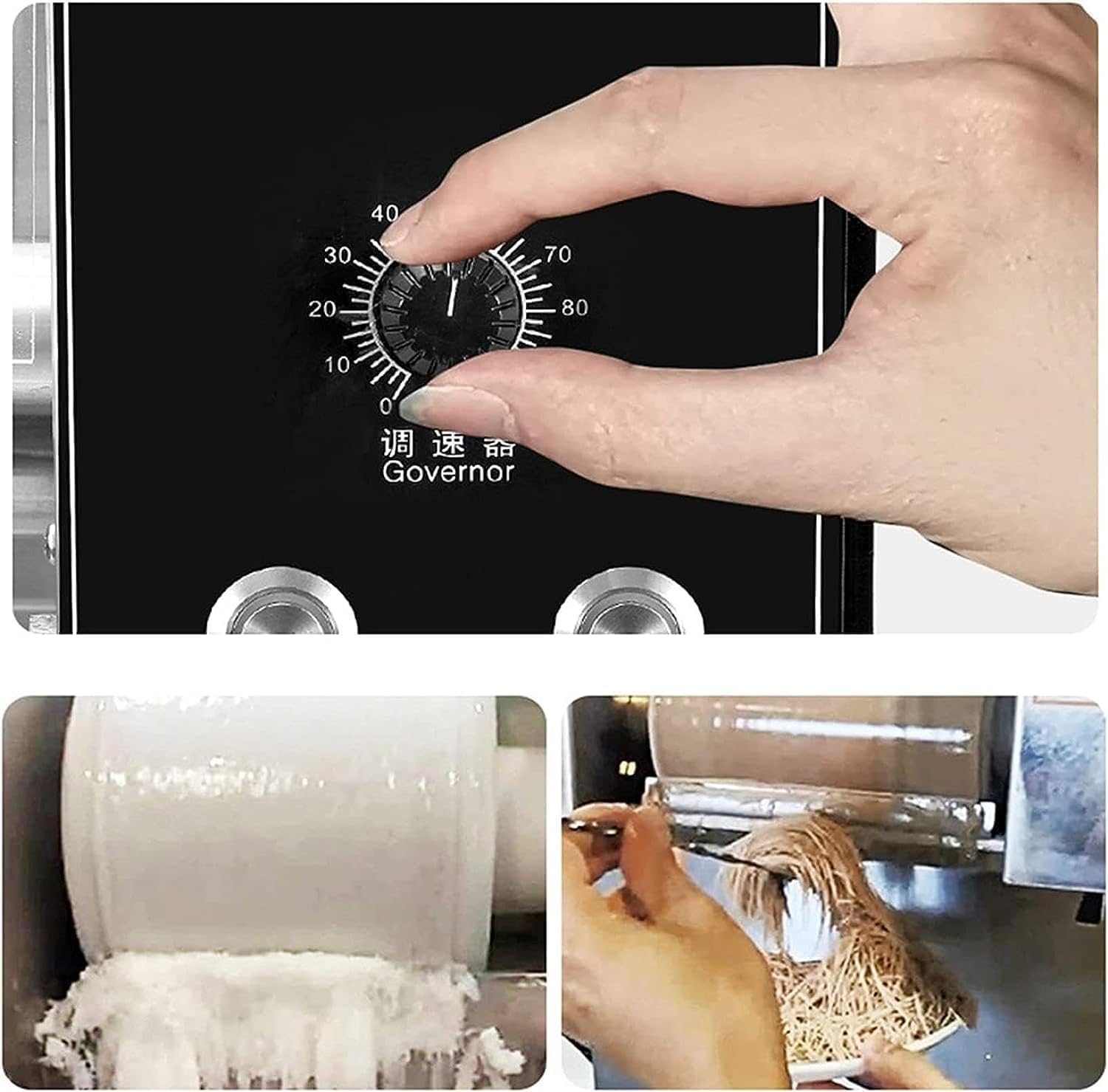 Snow Cone Machine, Snow Cone Maker with 130-350 Lbs/24H, Frozen Drink Machine with Temperature Preservation, ICEE Machine/Shaved Ice Machine for Supermarkets, Cafes, Restaurants, Bars