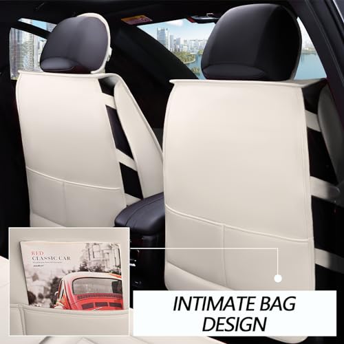 ARAZI 5 Full Set Seat Covers for Jeep Gladiator 2020-2023, Premium Breathable Seat Protector Covers, Waterproof Faux Leather Seat Cover （5 Seats Standard, Dark Green）