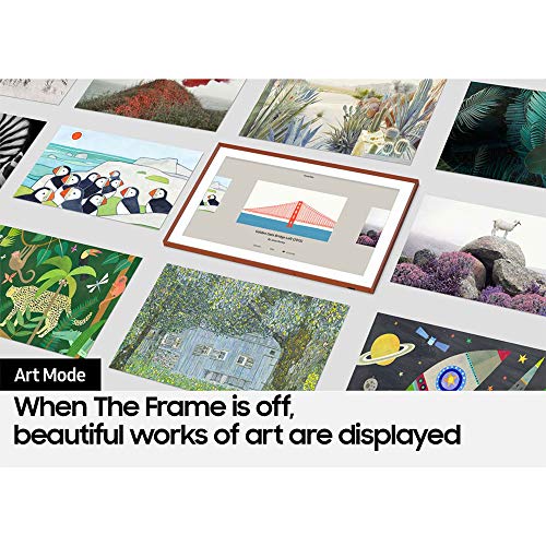 Samsung The Frame QLED 4K Smart TV (2021) Bundle with Premium 4 YR CPS Enhanced Protection Pack