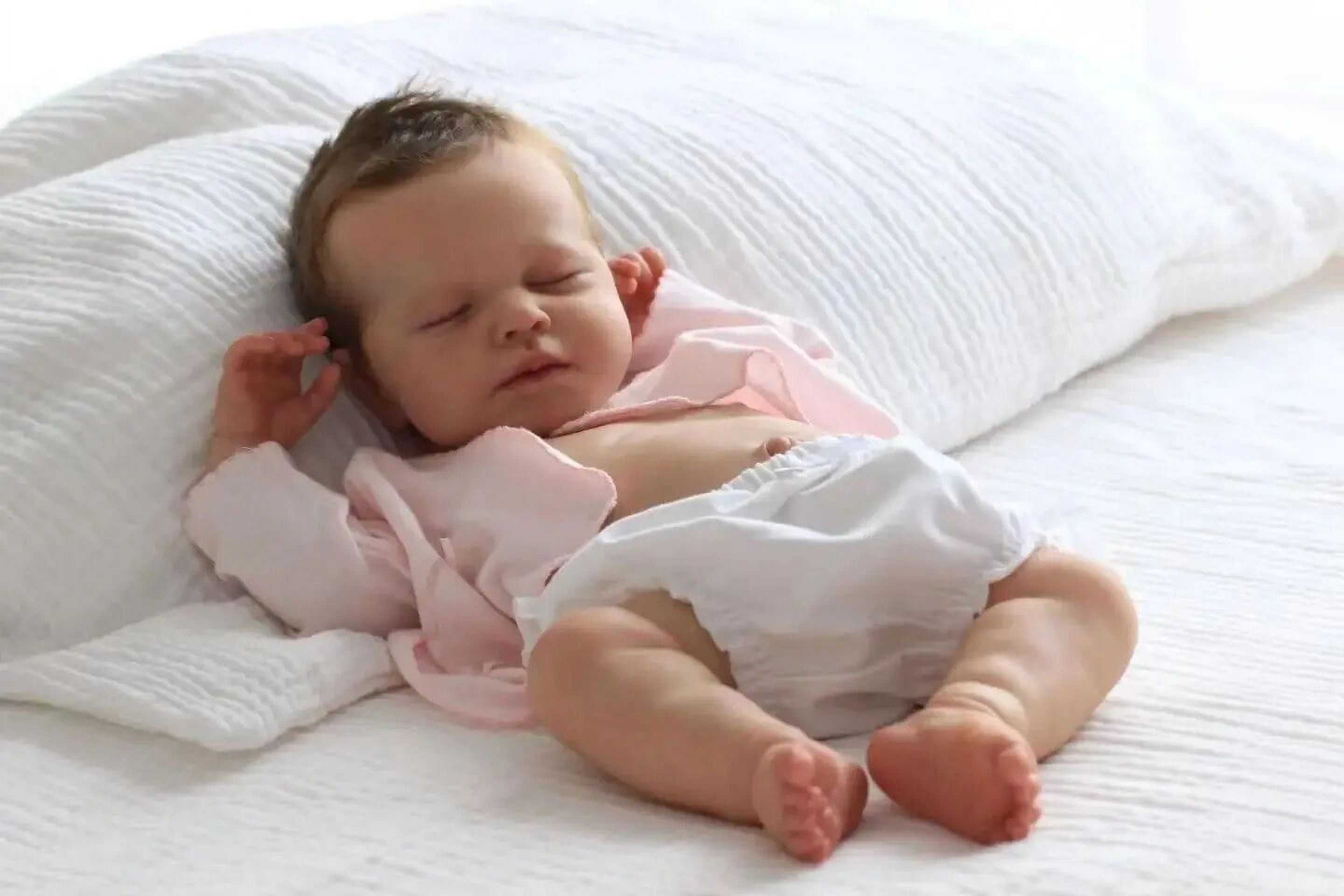 50cm Whole Body Silicone Vinyl LouLou Bebe Reborn Girl and Boy With Painted Visible Veins Handmade Lifelike Reborn Baby Doll Boy