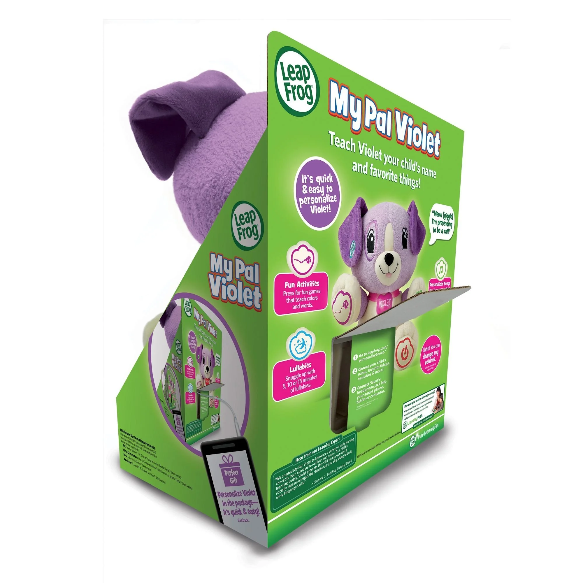 LeapFrog My Pal Violet Standard Packaging