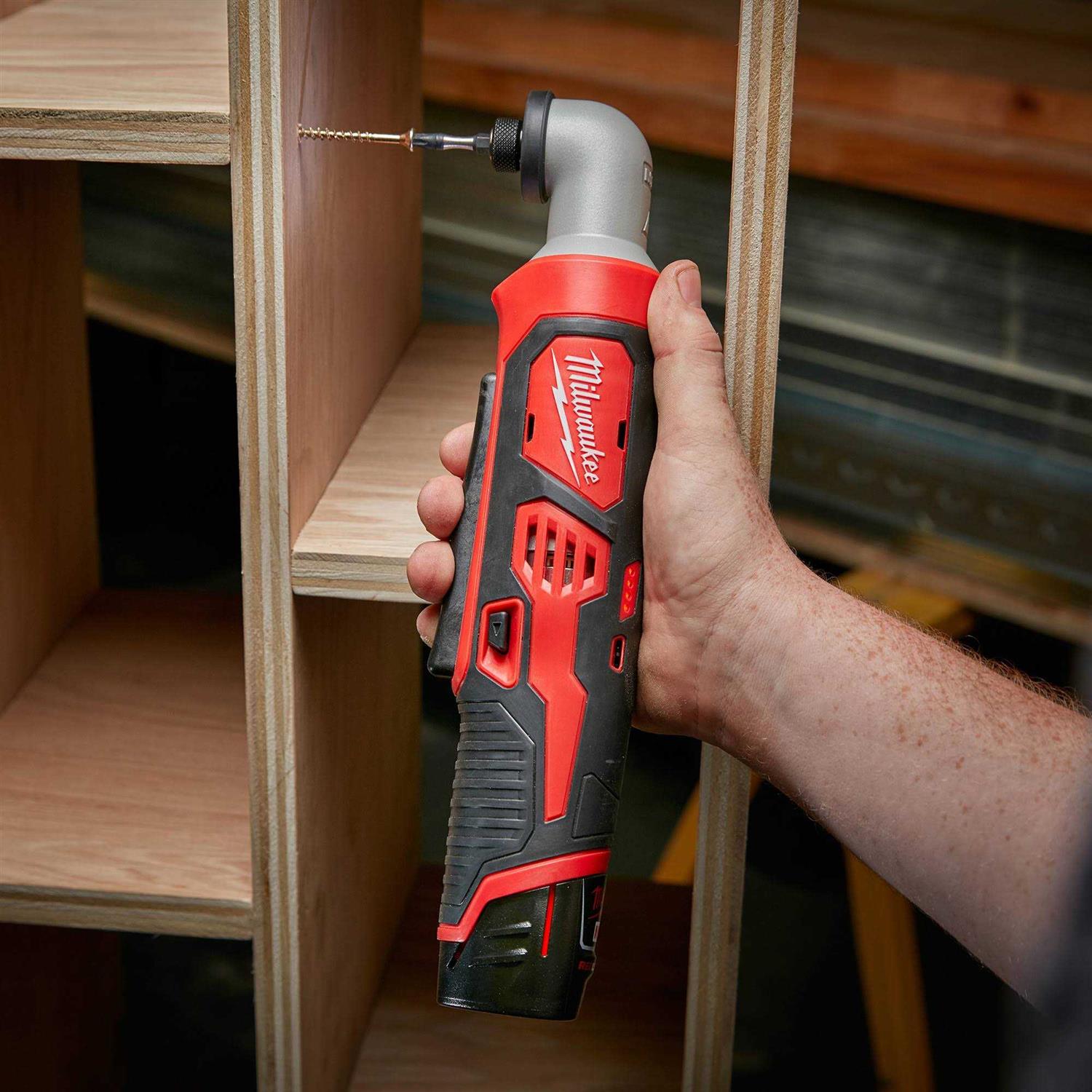 2467-20 Milwaukee M12 1/4 Hex Right Angle Impact Driver