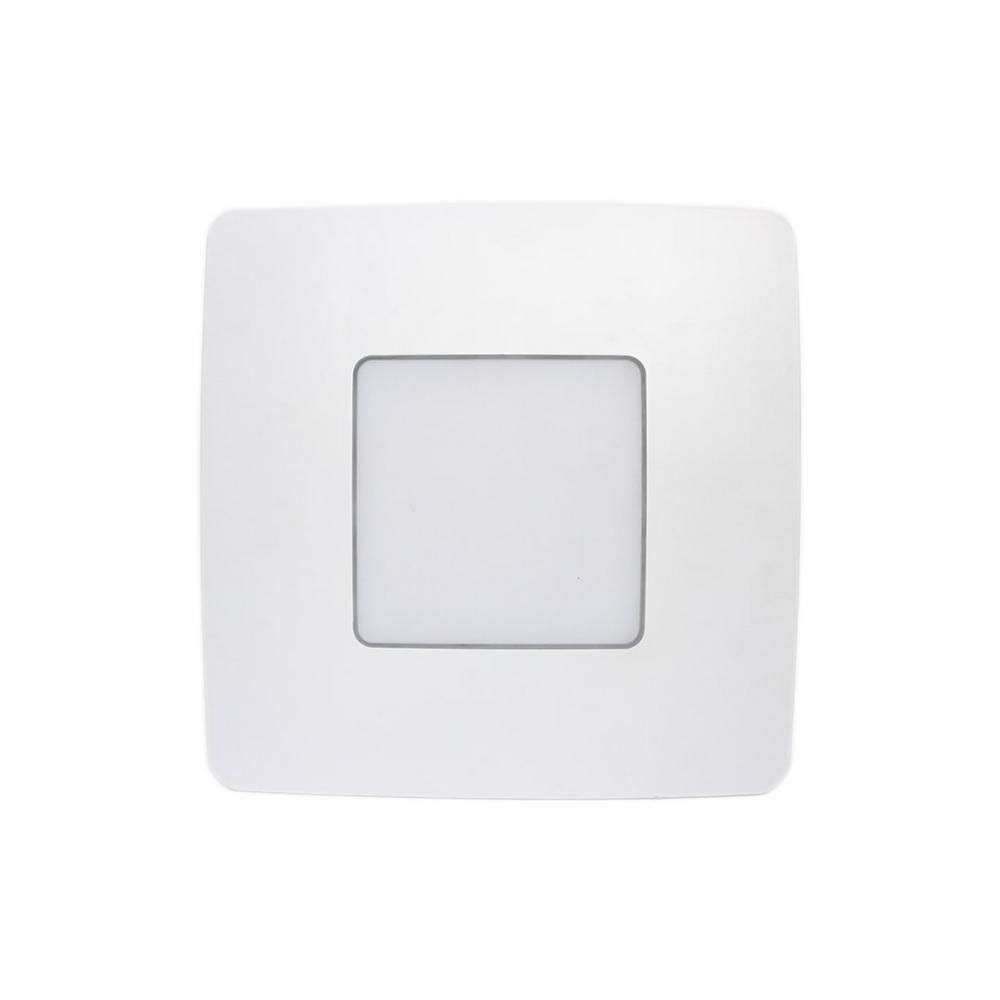 Revent 110 CFM Easy Installation Bathroom Exhaust Fan with LED Lighting