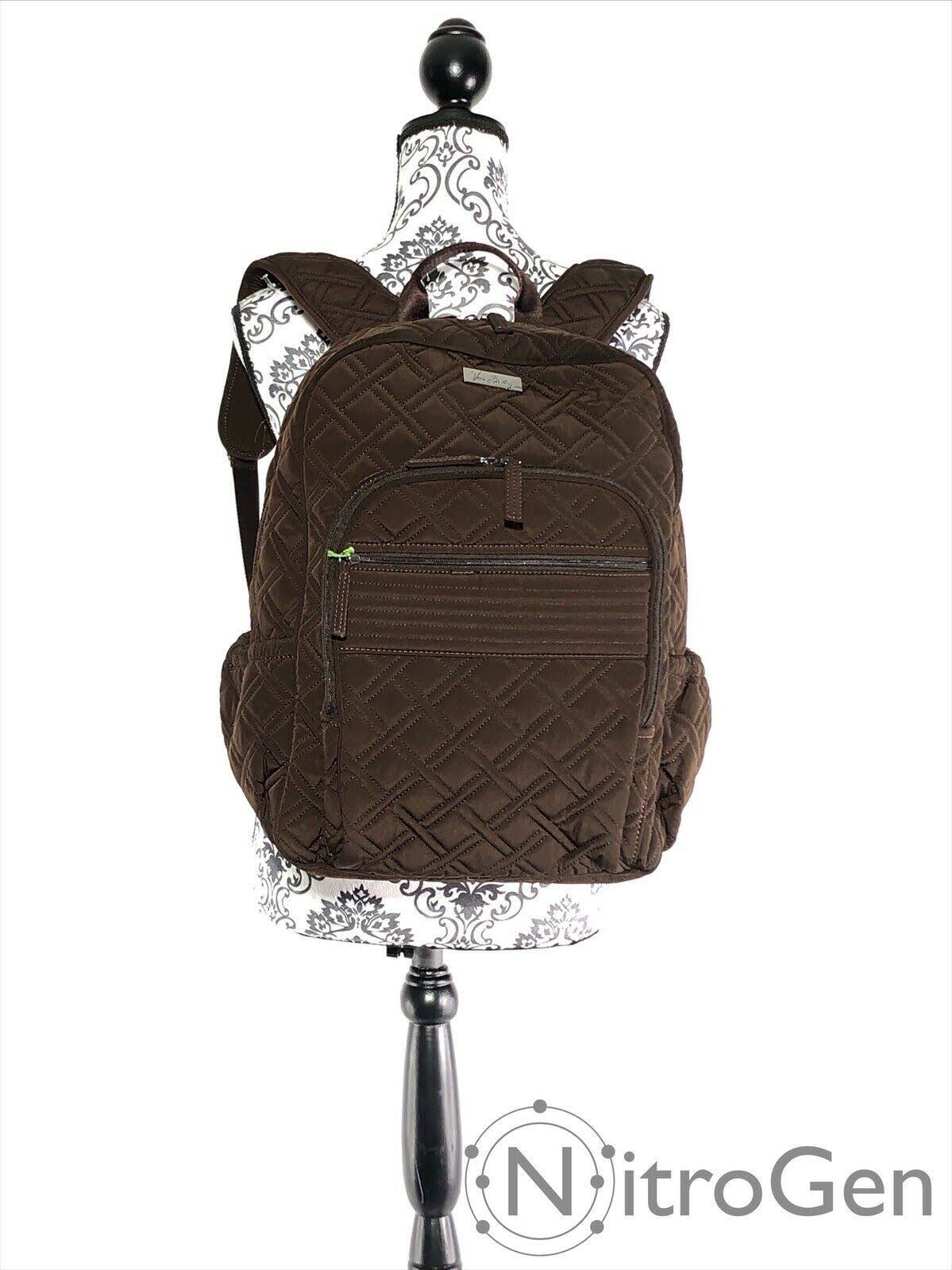 Vera Bradley Campus School Backpack - Espresso