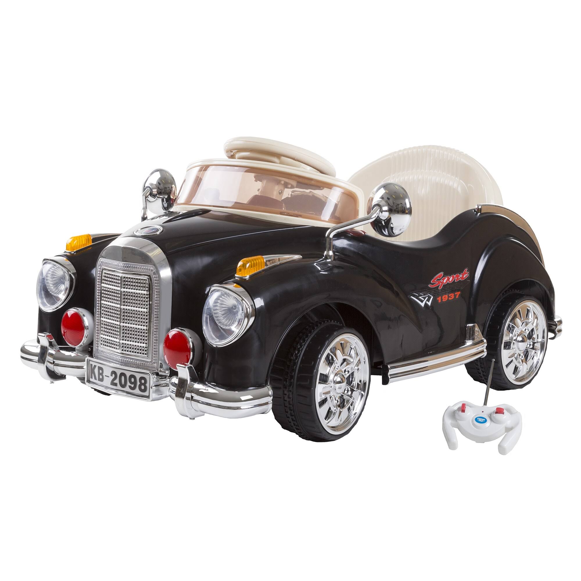 Lil& Rider Kids Ride-On Battery Operated Classic Car