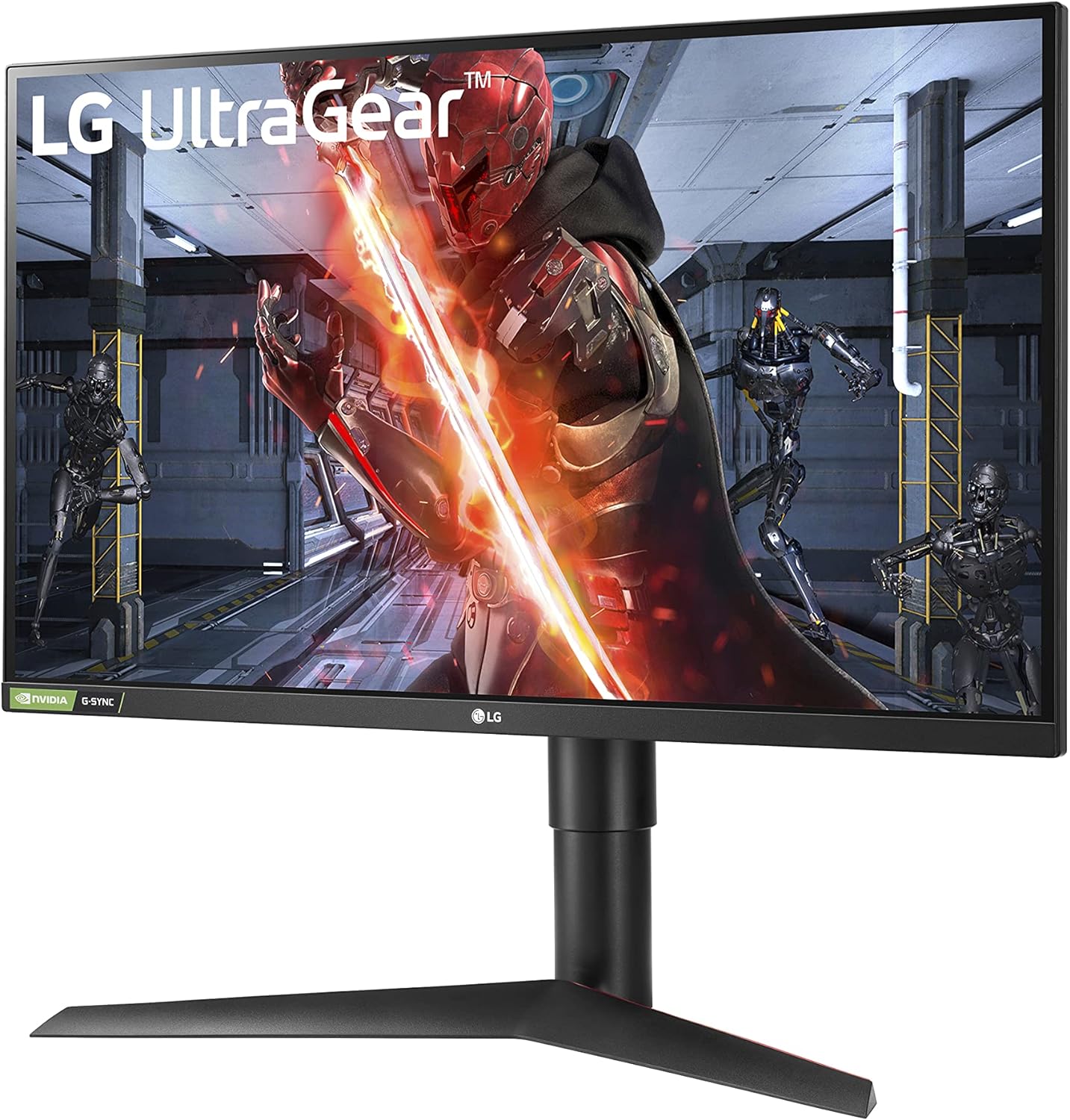 LG 27GL83A-B 27 Inch Ultragear QHD IPS 1ms NVIDIA G-SYNC Compatible Gaming Monitor, Black (Renewed)
