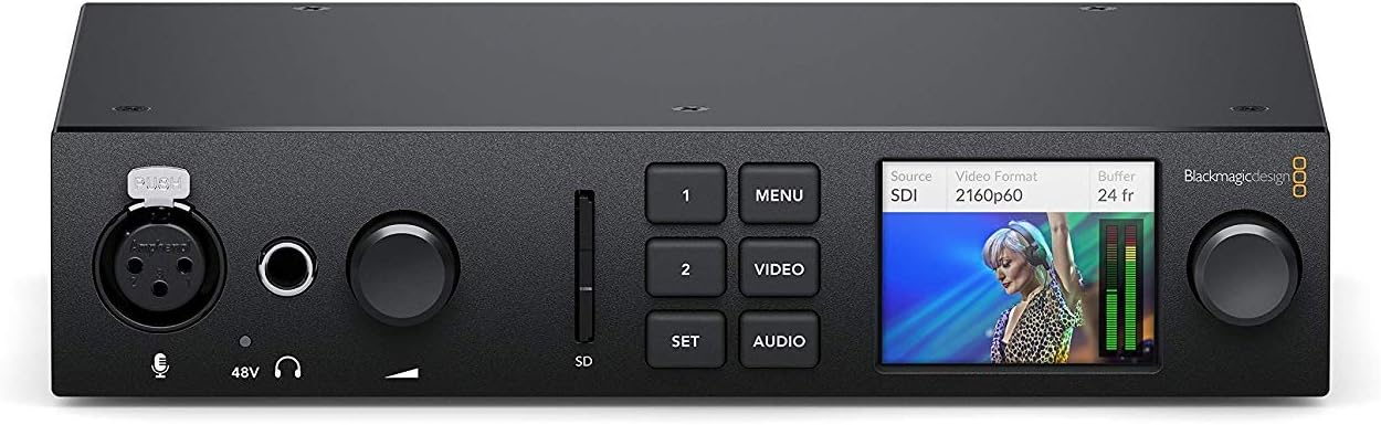 Blackmagic Design UltraStudio 4K Mini with 64GB Extreme PRO Memory Card & 3' HDMI Cable Bundle