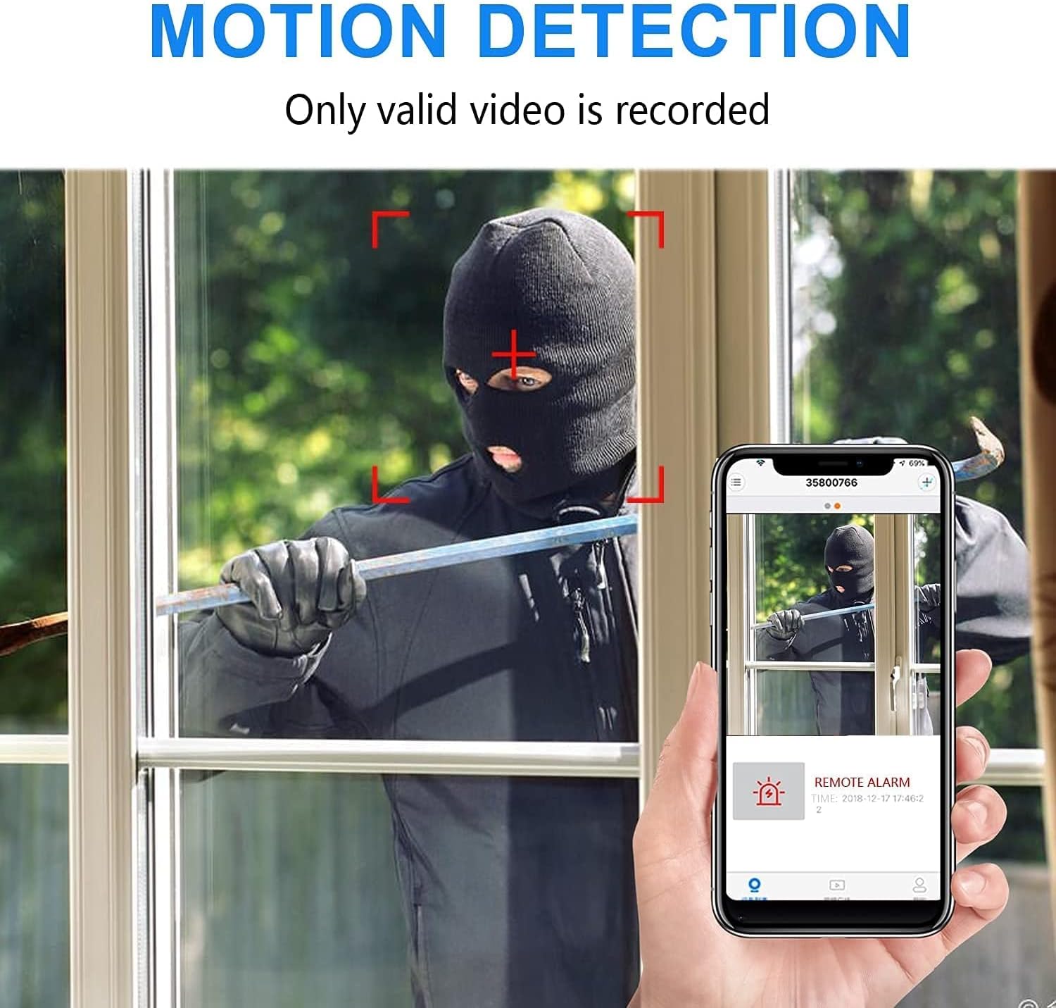 Smallest Spy WiFi Camera, Wireless IP Camera,HD1080P Portable Remote Camera,Nanny Cam,Baby Monitor with Night Vision,AI Human Motion Detection,Cloud Storage,Remote Viewing for Security iOS AndroidAPP