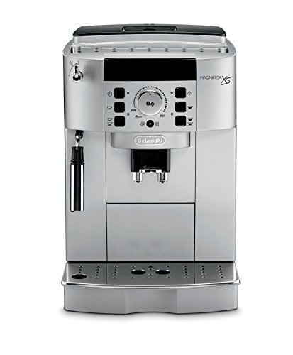 De'Longhi ECAM22110S Magnifica XS Fully Automatic Espresso Machine with Manual Cappuccino System, 9.4 x 17 x 13.8 inches, SILVER AND BLACK