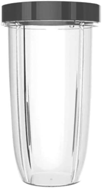 nutribullet Pro 900 Watt Personal Blender - 13-Piece High-Speed Blender/Mixer System, Champagne and NutriBullet 32 Ounce Colossal Cup with Standard Lip Ring