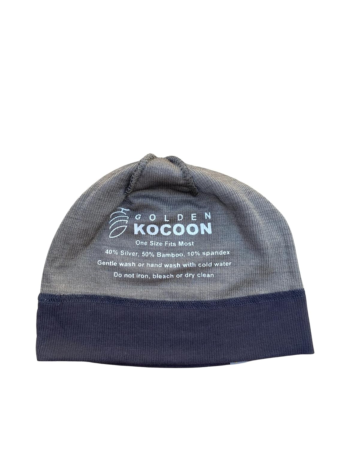Golden Kocoon, EMF Beanie Skull Cap Hat – Adult Size – Bamboo Faraday Fabric - Anti-Radiation - Over 99% Shielding Against 5g, Cell Towers, Smart Meters & WiFi