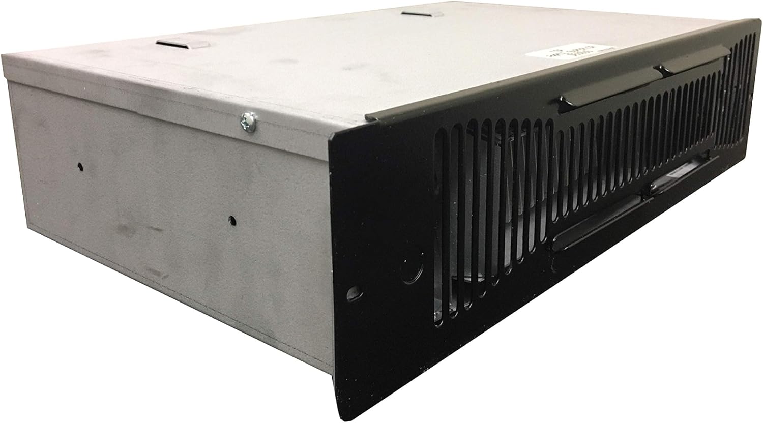 Qmark QTS1504T Toe Kick Heater for Basements, Bathrooms, Offices, and Tight Spaces, 1500 Watt, 240 Volt, Black