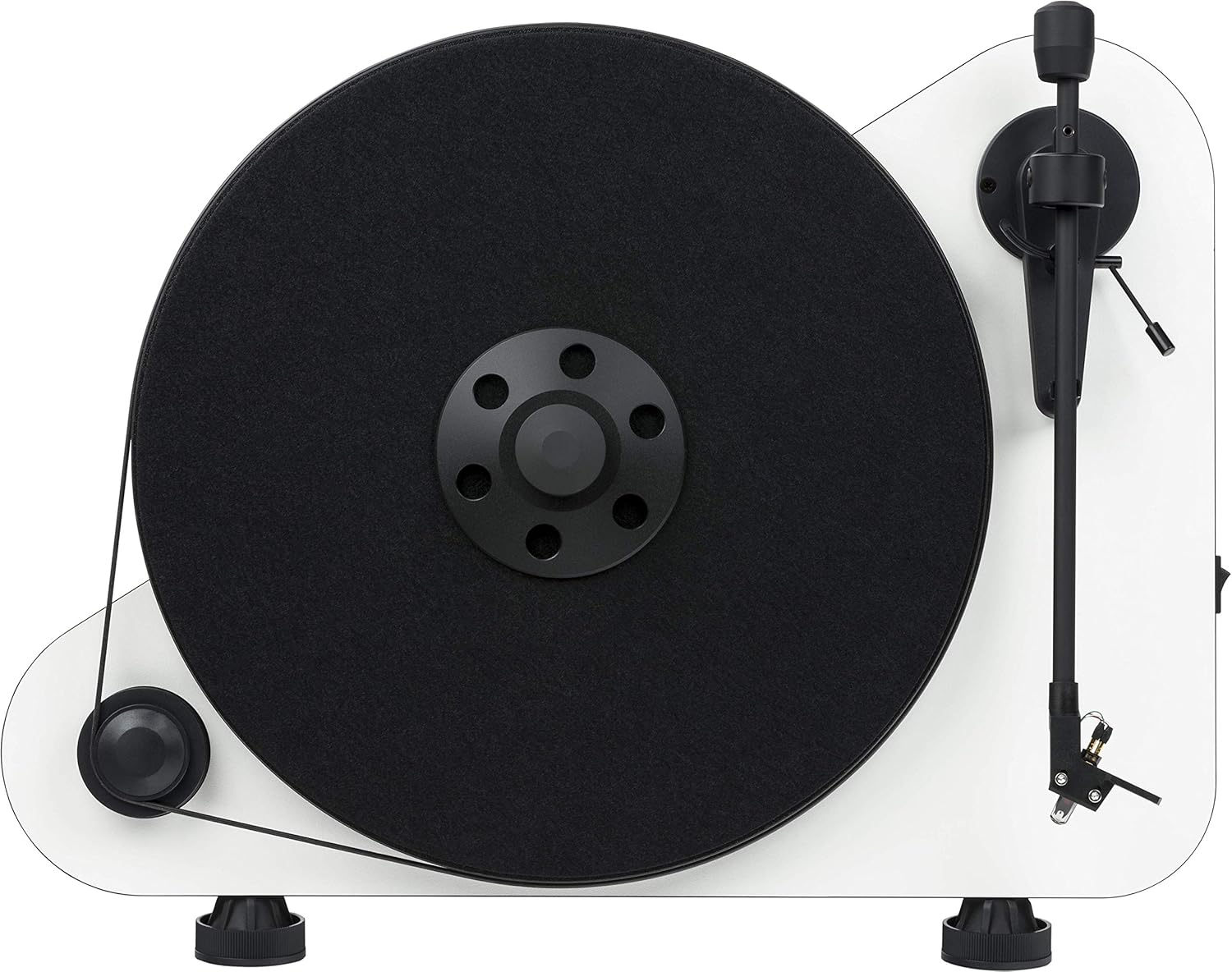 Pro-Ject VT-E R (OM5e) - RED Vertical Turntable, Red/Matte