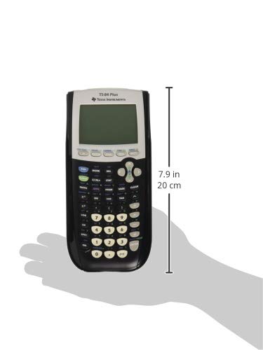 Texas Instruments TI-84 Plus Graphics Calculator, Black 320 x 240 pixels (2.8" diagonal)