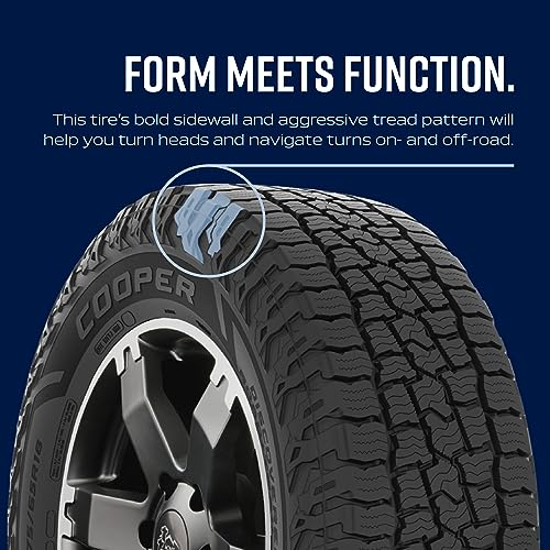 Cooper Discoverer Road and Trail AT All-Terrain Tire, 225/70R15 SL 100T, Set of 1