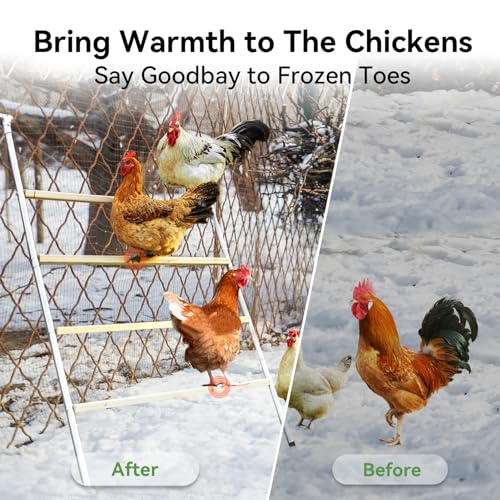 PETSFIT Chicken Coop Run with Anti-Rust Durable Steel, Large Walk-in Poultry Cage Chicken Runs for Yard with Cover, Chicken Pen for Outdoor Farm Use, Duck House(118"x158"x76.8")