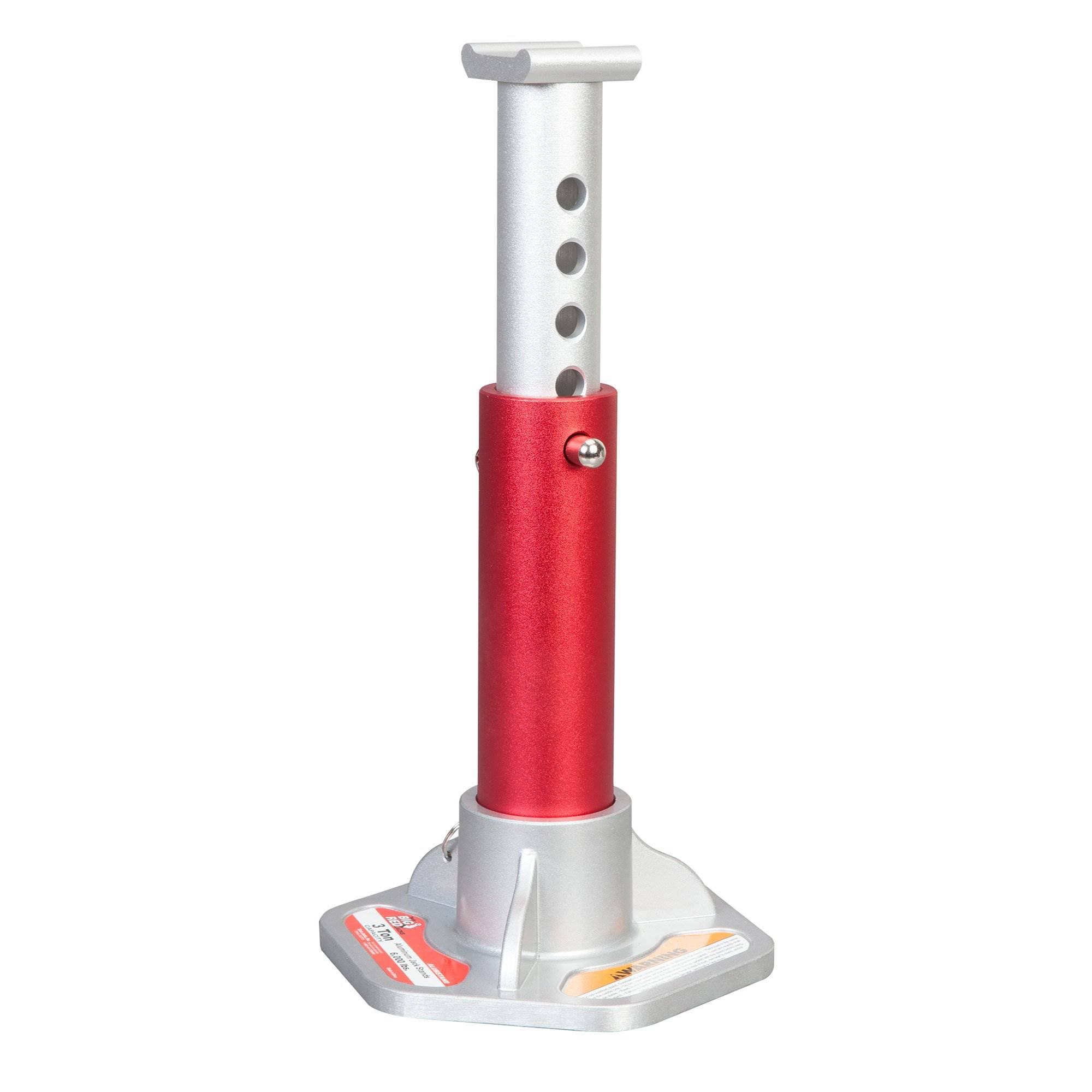 Torin T43004 Big Red Double Locking Aluminum Jack Stands: 3 Ton Capacity, 1 Pair