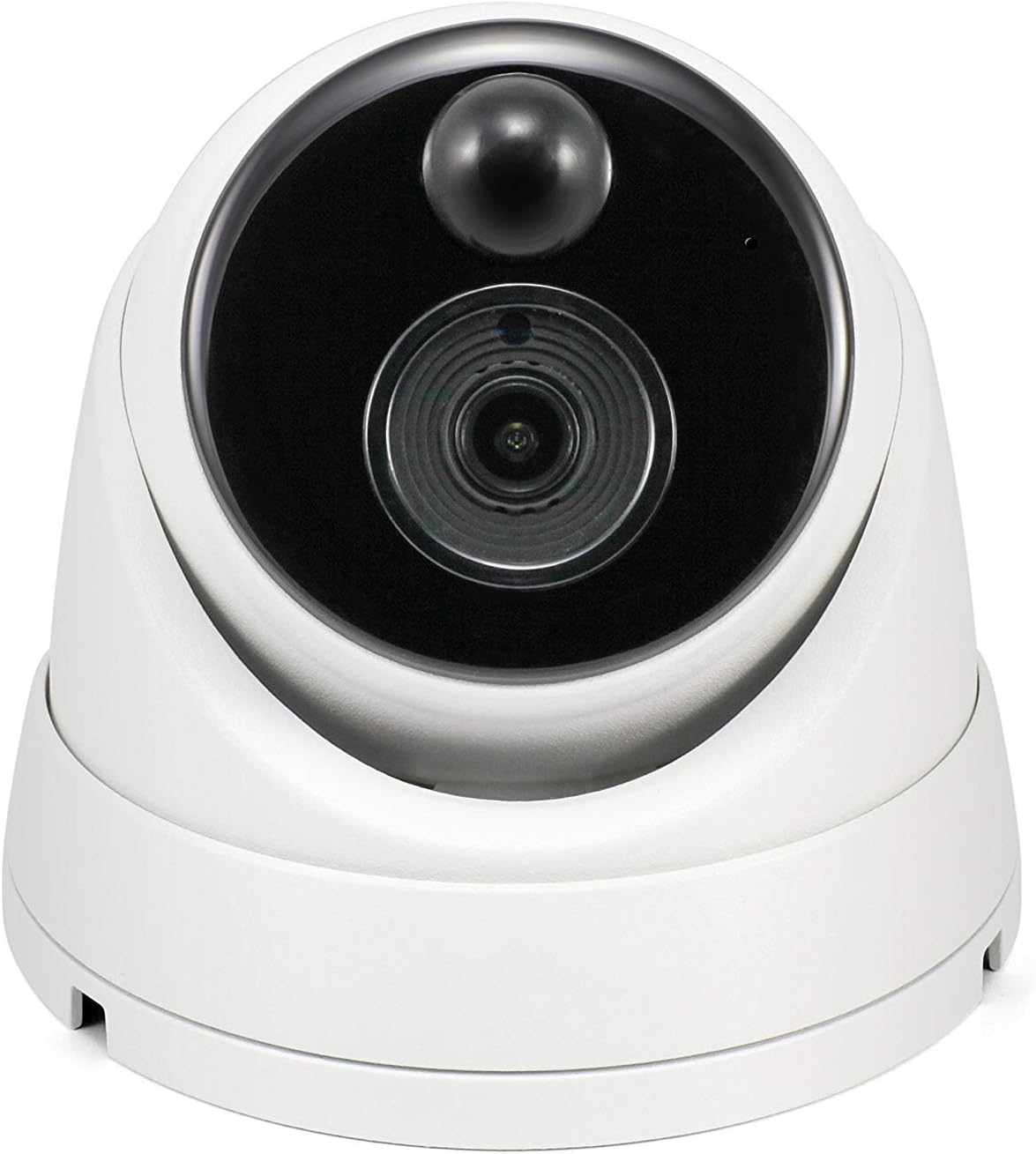 Swann Wired PIR Dome Security Camera, Ultra 4K HD Surveillance Cam with Face Recognition, Night Vision, Indoor/Outdoor, Thermal, Heat & Motion Sensing, Add to NVR with PoE, SWNHD-888MSD